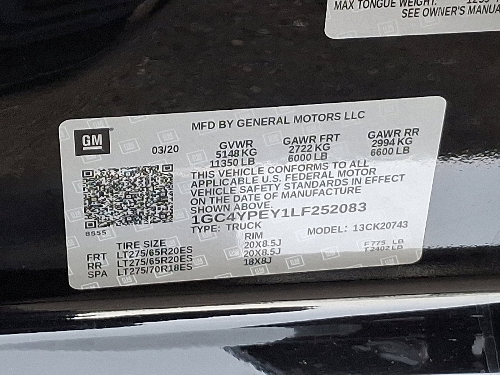 2020 Chevrolet Silverado 2500 HD LTZ