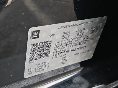 2019 GMC Sierra 1500 AT4