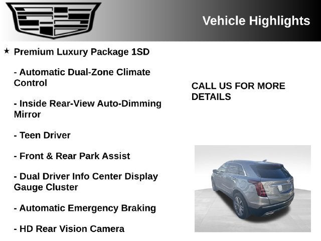 2025 Cadillac XT5 Premium Luxury