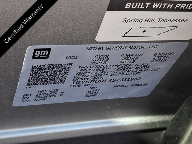 2025 Cadillac LYRIQ Sport 1