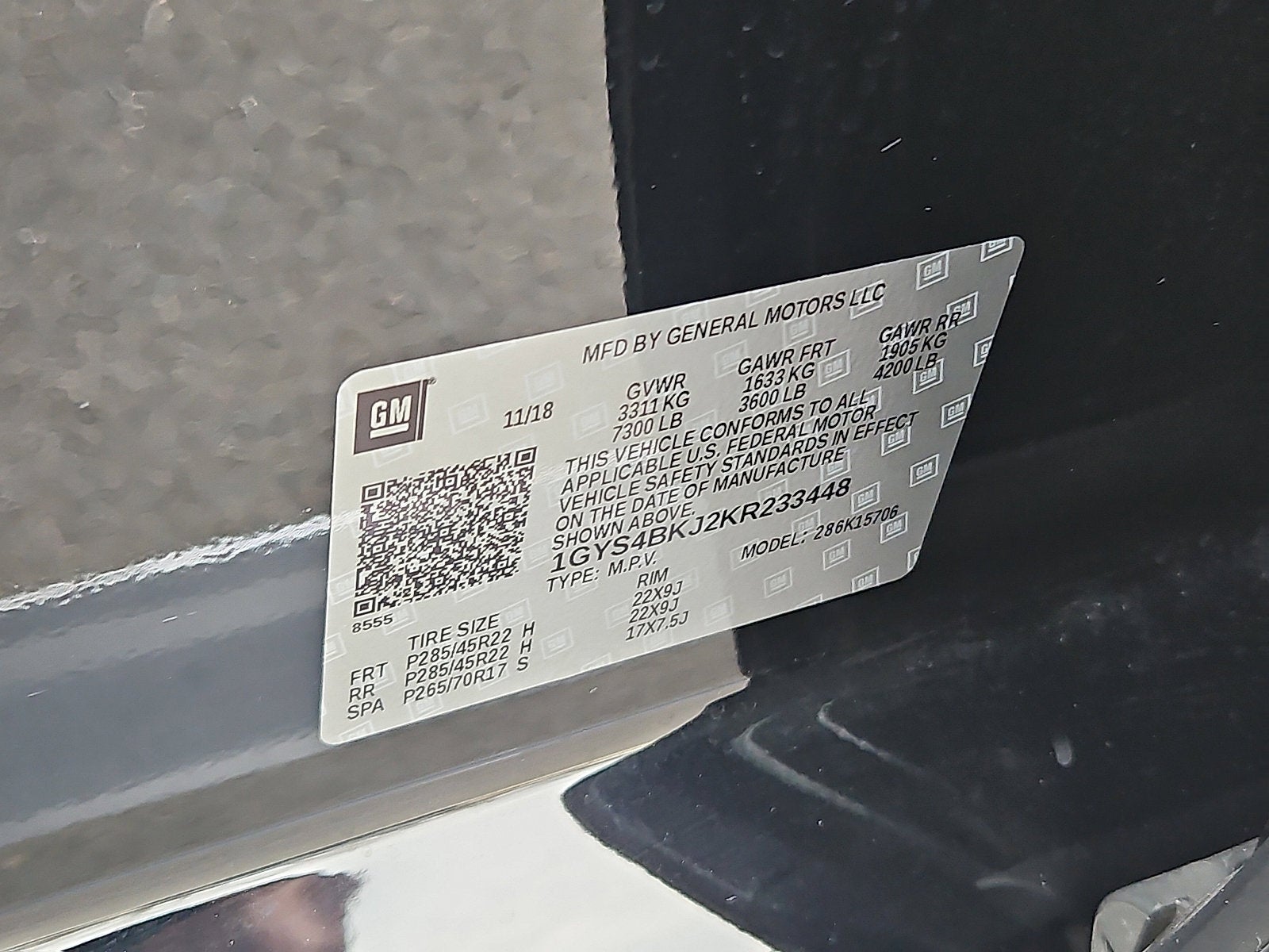 2019 Cadillac Escalade Luxury