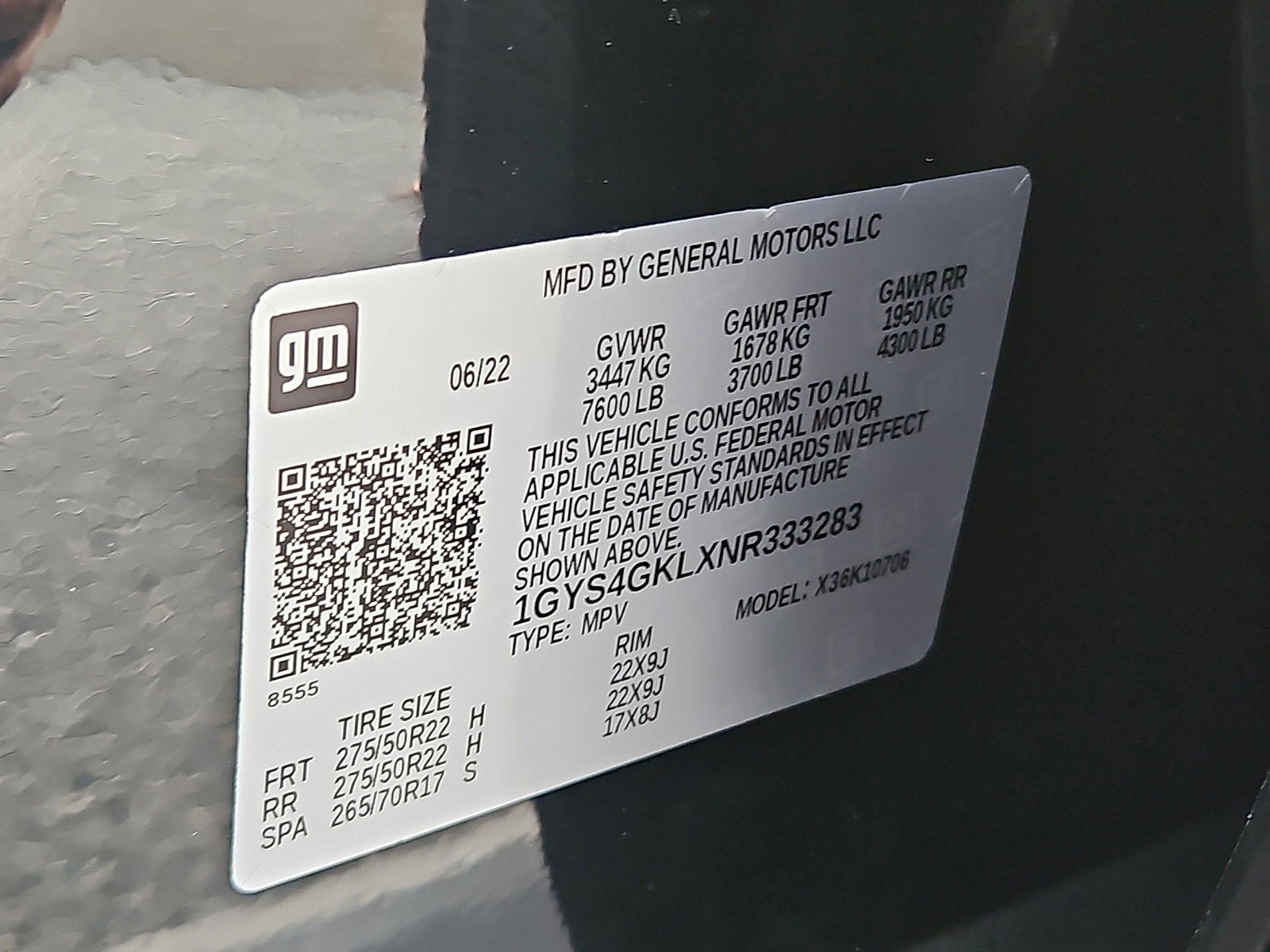 2022 Cadillac Escalade Sport Platinum