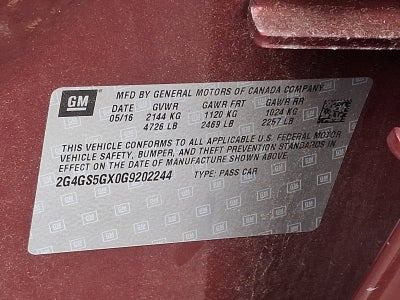 2016 Buick Regal Premium II