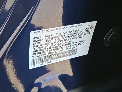 2020 Honda Pilot Touring 8-Passenger