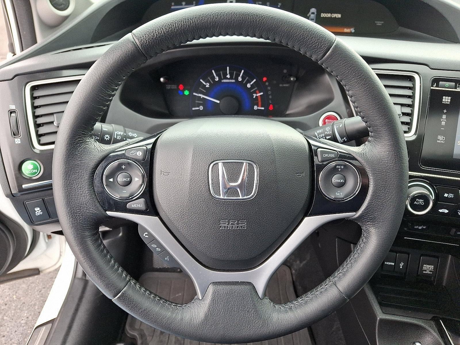 2015 Honda Civic Sedan EX-L CVT with Navigation