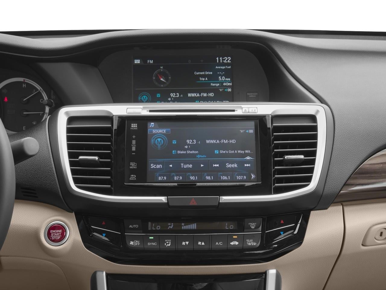 2017 Honda Accord Sedan EX-L CVT PZEV