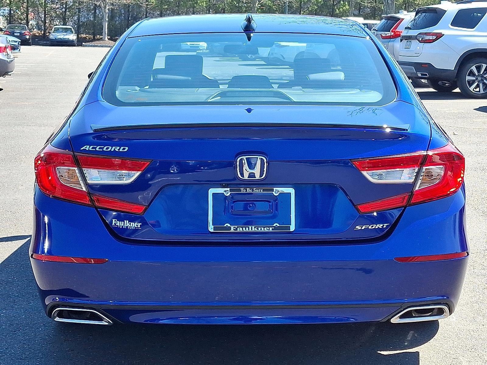 2022 Honda Accord Sedan Sport 1.5T CVT