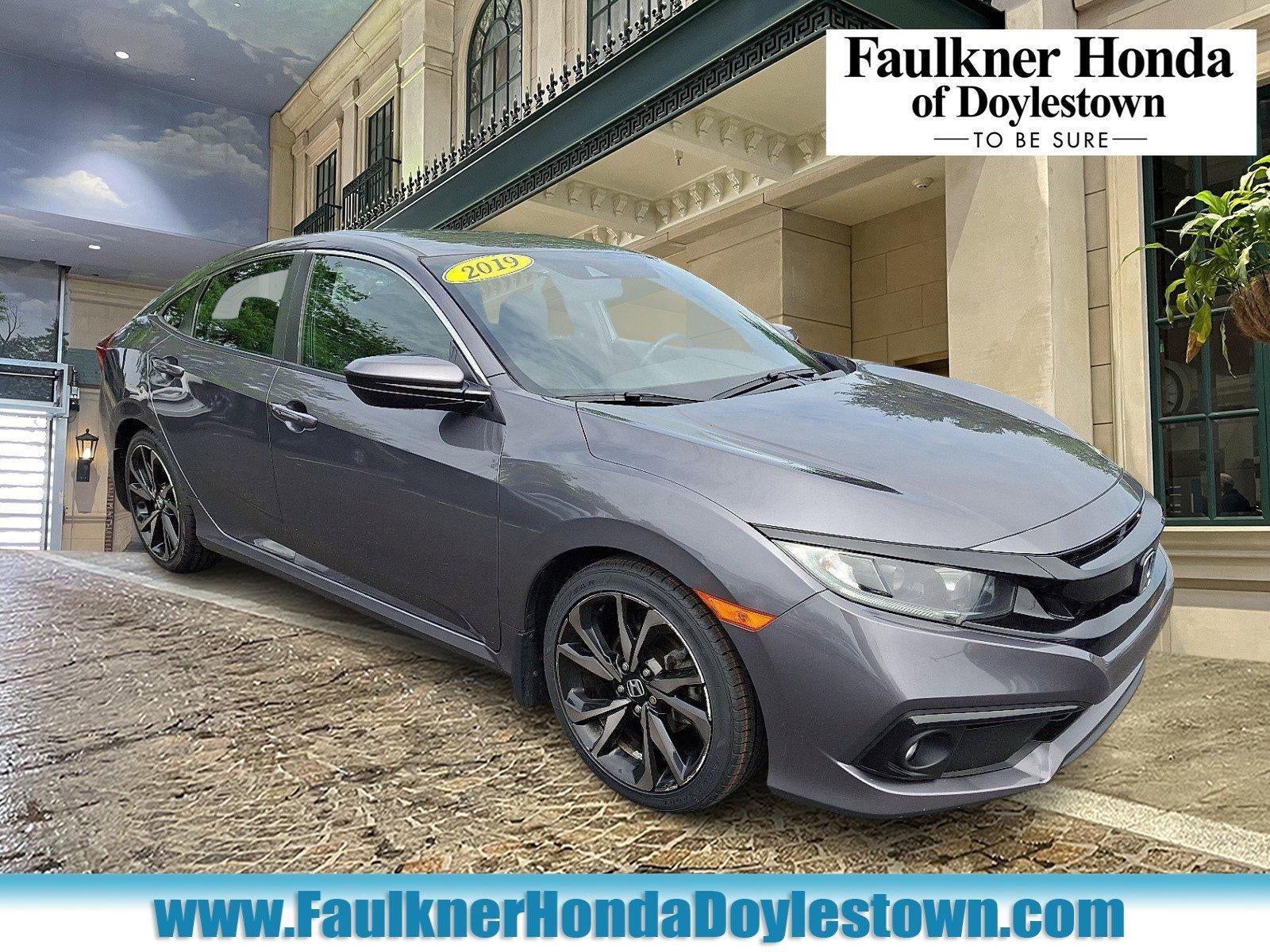 2019 Honda Civic Sedan Sport CVT