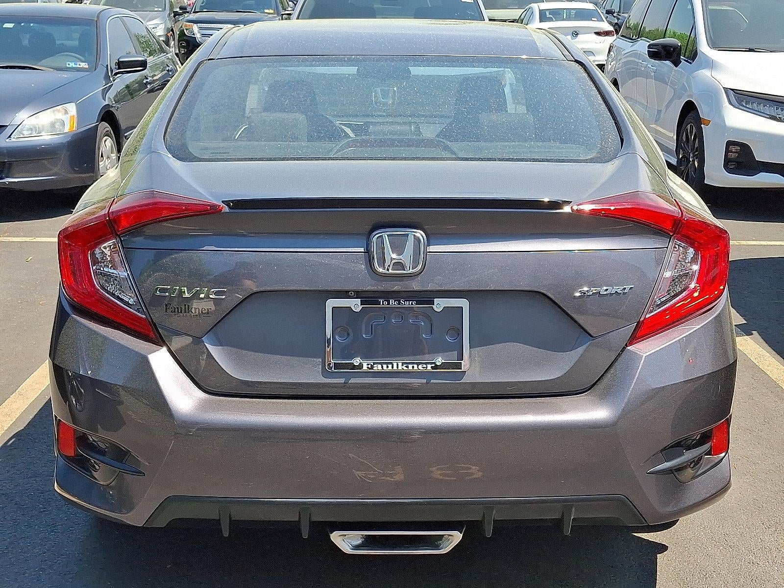 2019 Honda Civic Sedan Sport CVT