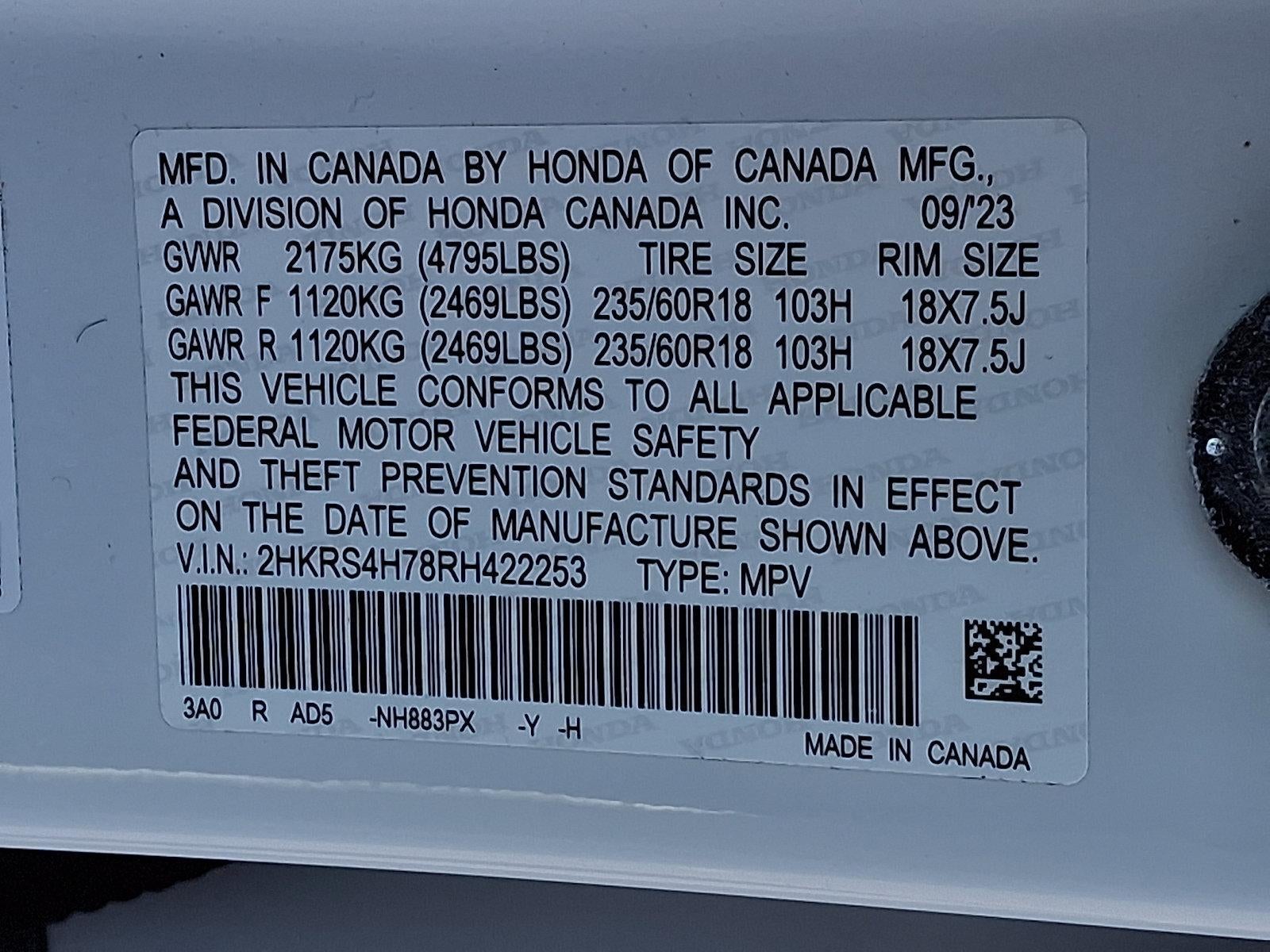 2024 Honda CR-V EX-L AWD