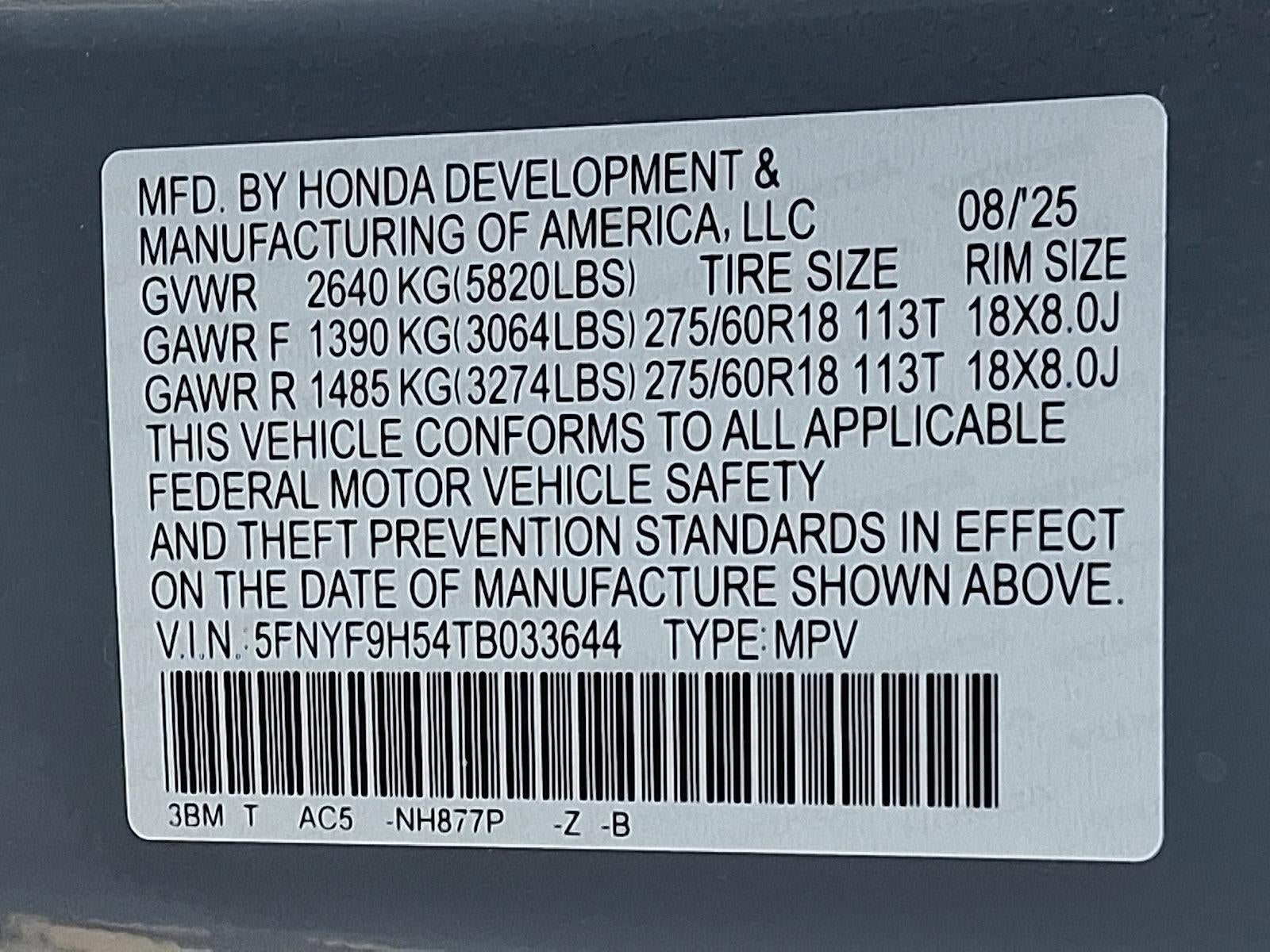 2026 Honda Passport TrailSport AWD