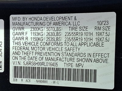 2024 Honda CR-V Hybrid Sport Touring AWD