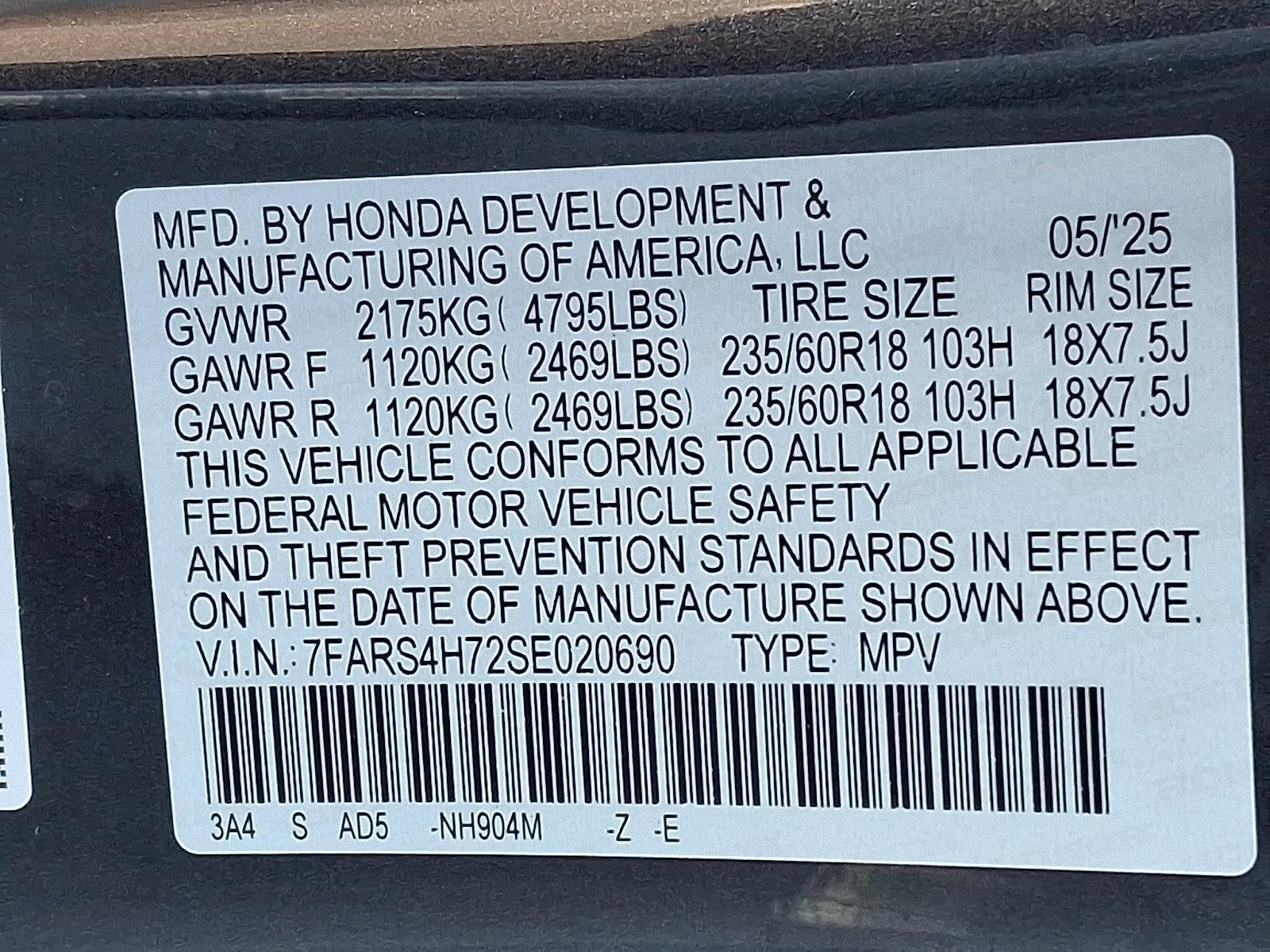 2025 Honda CR-V EX-L AWD