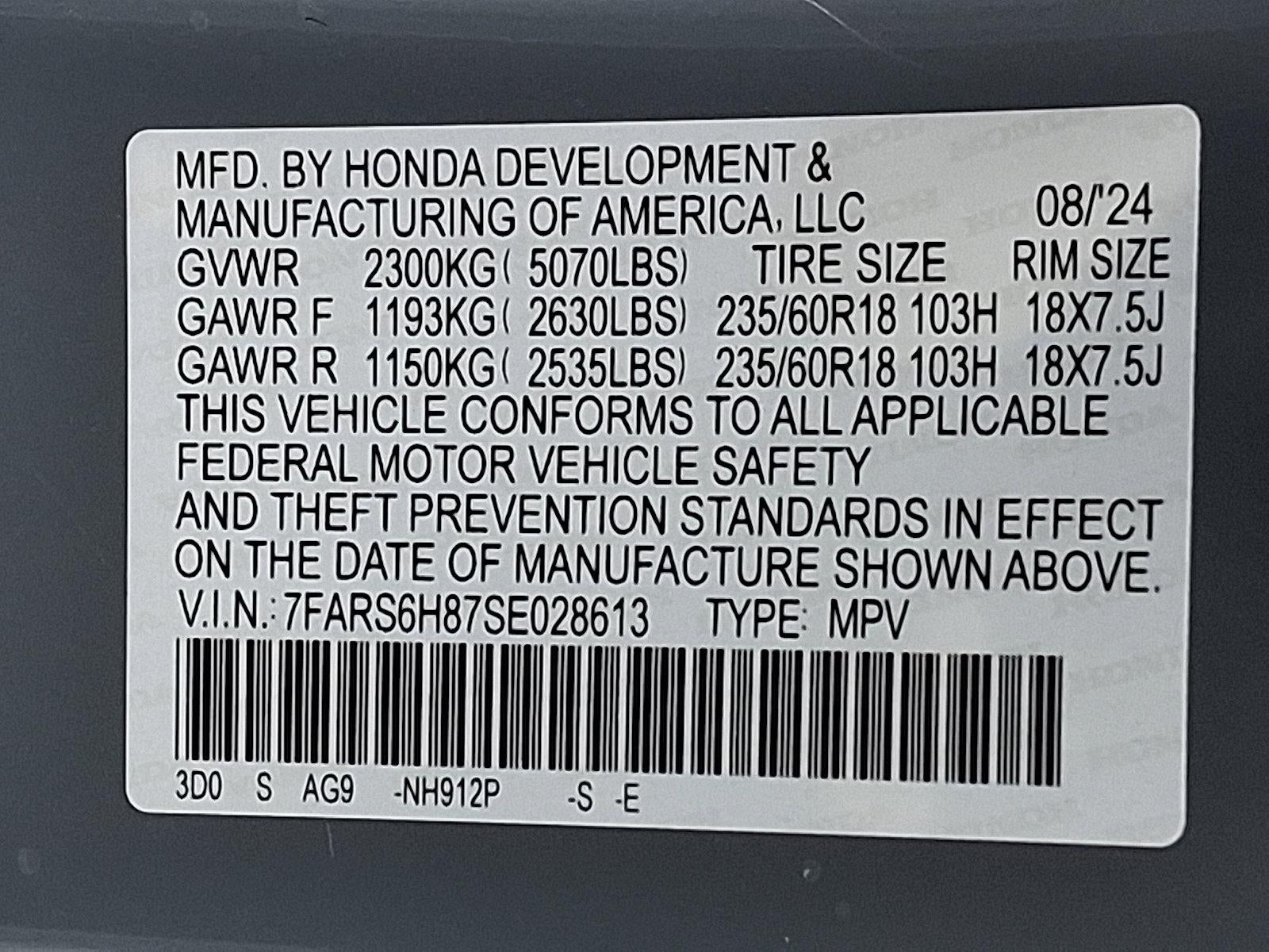 2025 Honda CR-V Hybrid Sport-L AWD