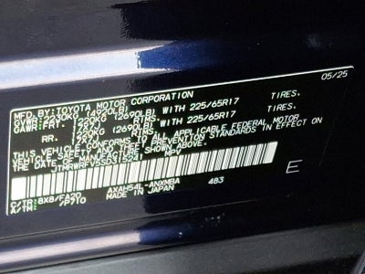 2025 Toyota RAV4 Hybrid XLE AWD (Natl)