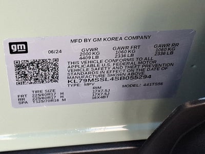 2025 Chevrolet Trailblazer AWD 4dr ACTIV