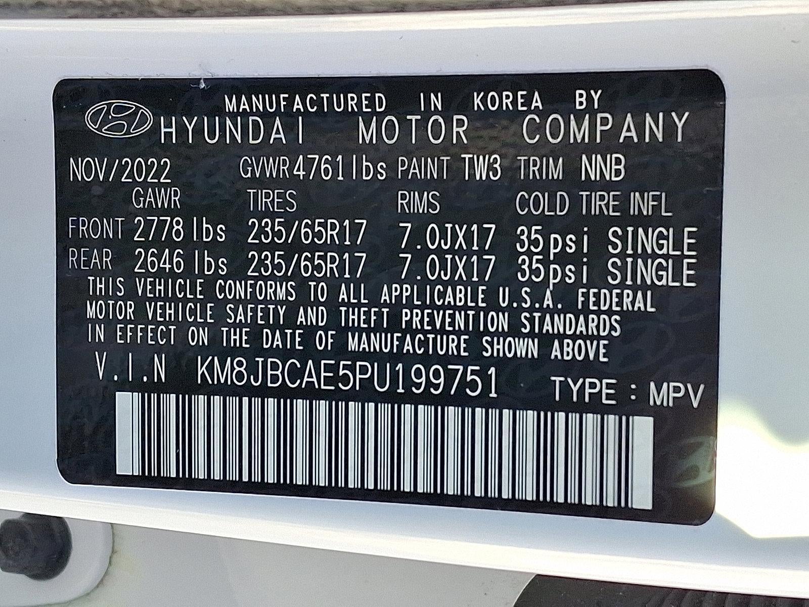 2023 Hyundai TUCSON SEL AWD