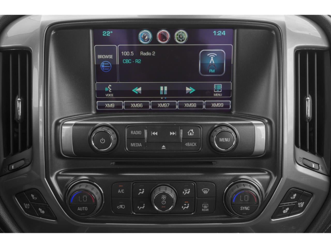 2015 Chevrolet Silverado 1500 Crew Cab Standard Box 2-Wheel Drive LT