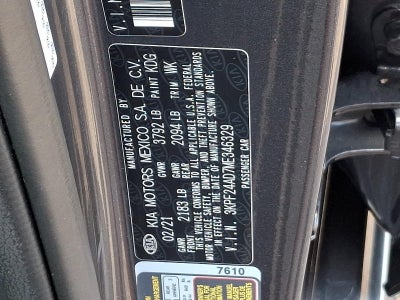 2021 Kia Forte LXS IVT