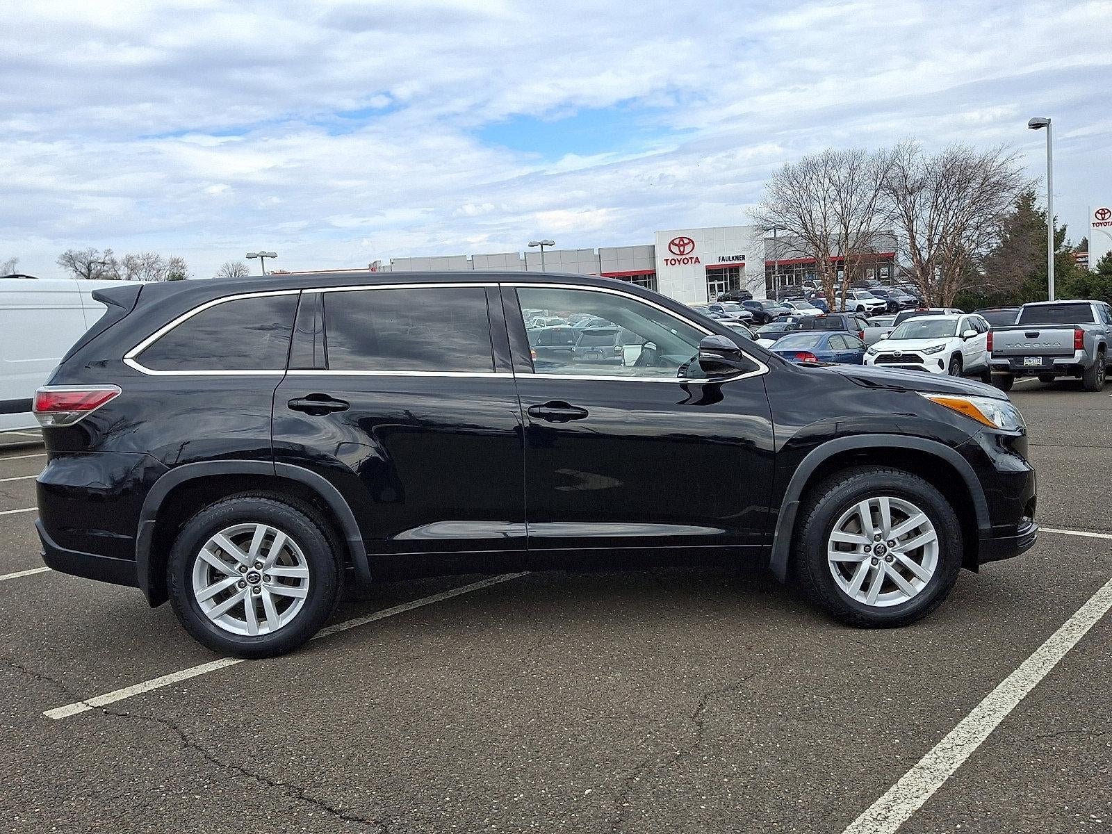 2016 Toyota Highlander AWD 4dr V6 LE (Natl)