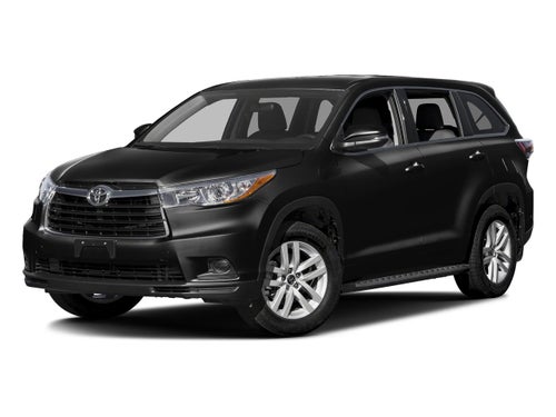 2016 Toyota Highlander AWD 4dr V6 LE (SE)