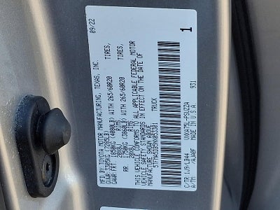 2022 Toyota Tundra 4WD 4WD 1794 Edition CrewMax 5.5' Bed (Natl)