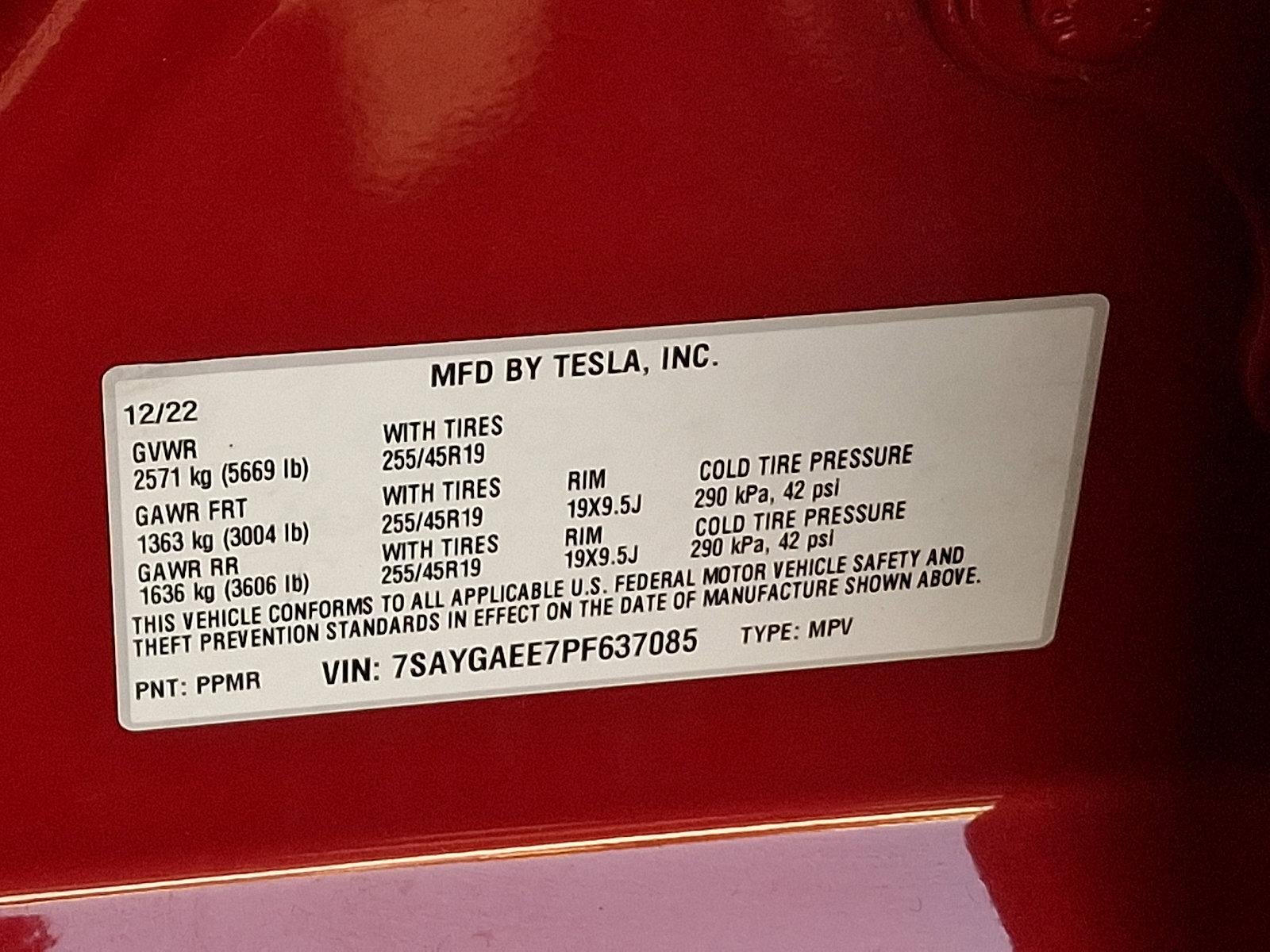 2023 Tesla Model Y Long Range AWD