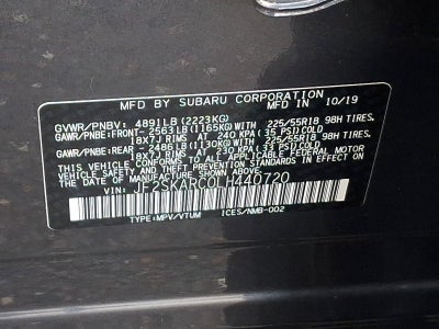 2020 Subaru Forester Sport CVT