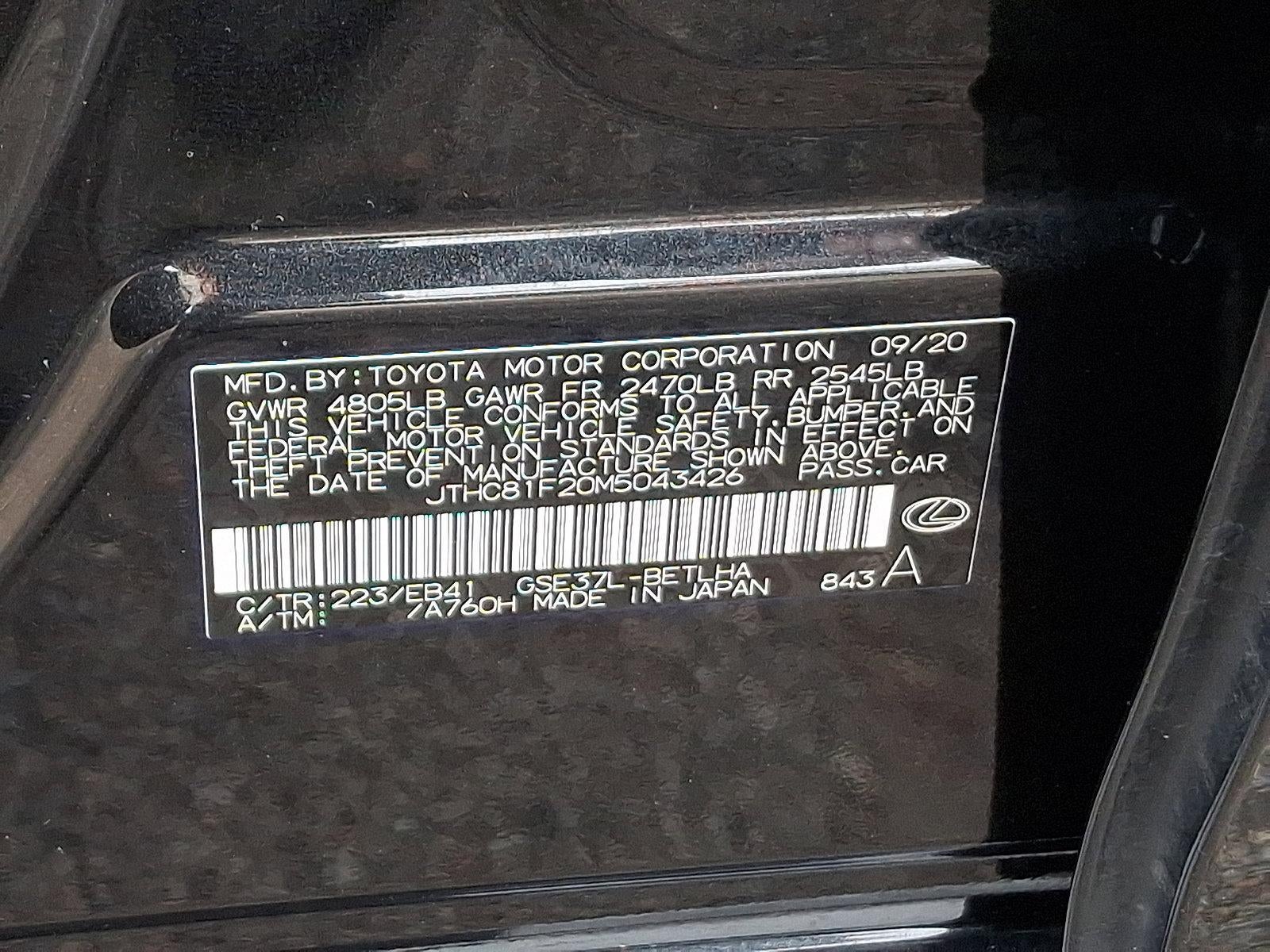 2021 Lexus IS 300 AWD