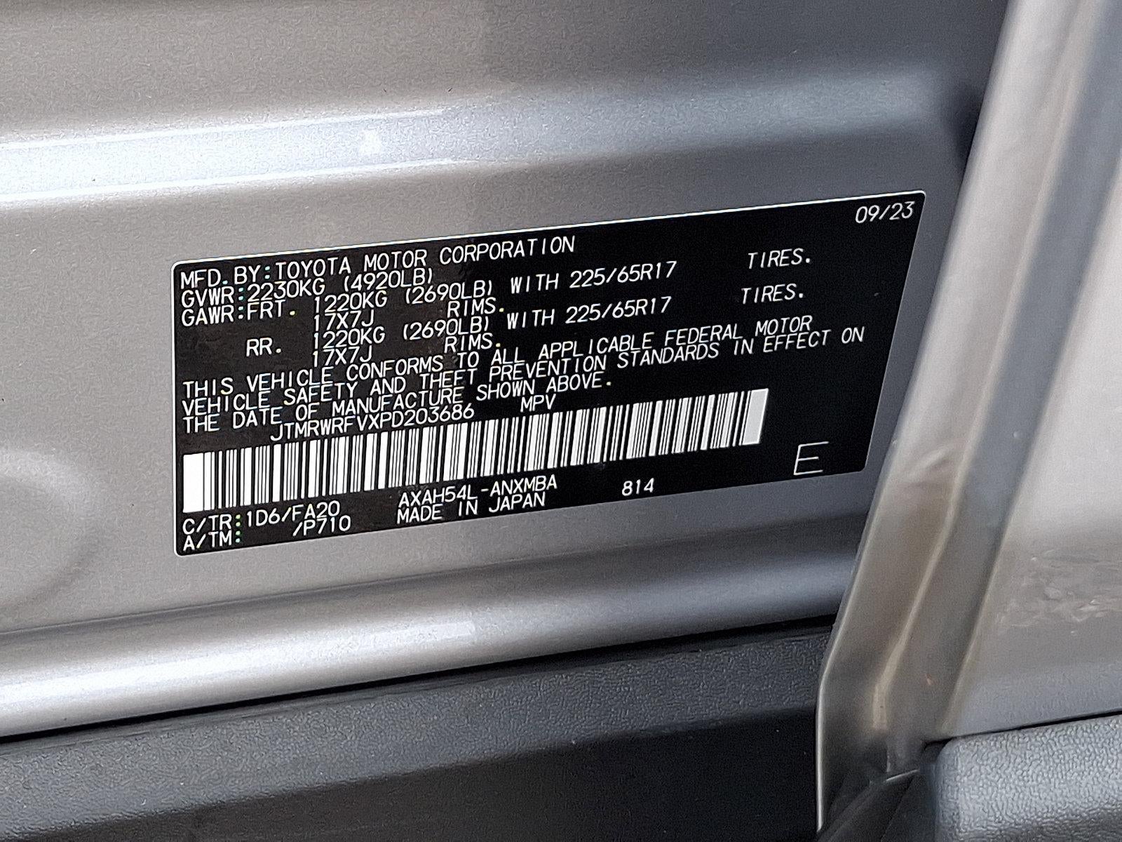 2023 Toyota RAV4 Hybrid XLE AWD (Natl)