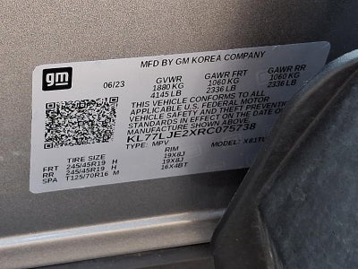 2024 Chevrolet Trax FWD 4dr 2RS