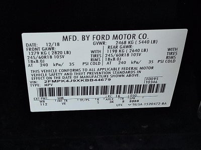 2019 Ford Edge SEL AWD