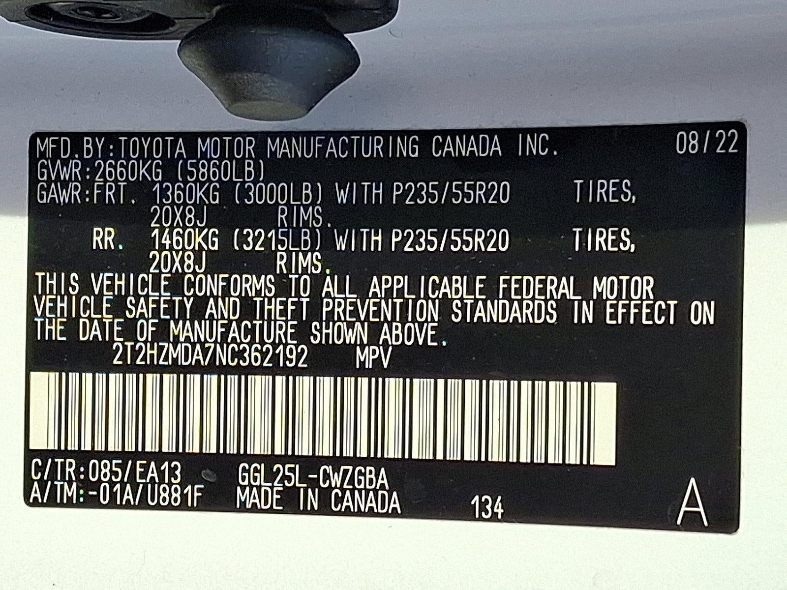 2022 Lexus RX 350 AWD