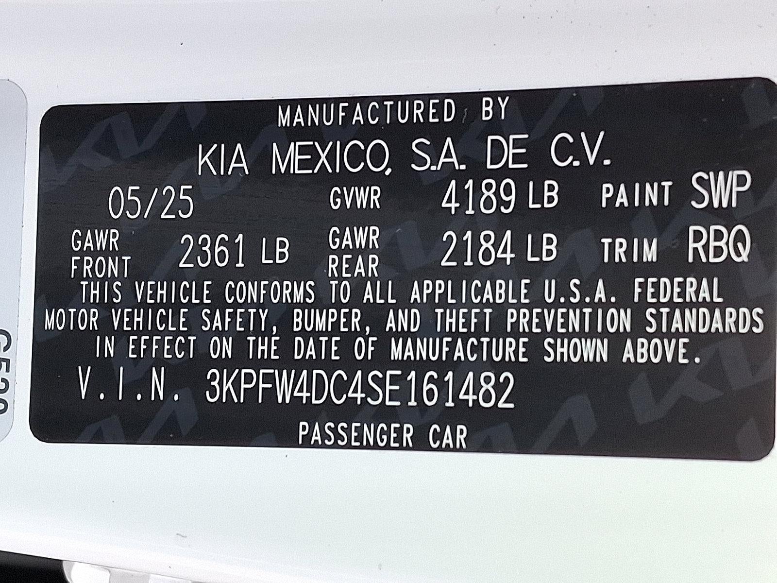 2025 Kia K4 GT-Line Turbo FWD