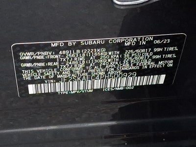 2023 Subaru Forester Premium CVT