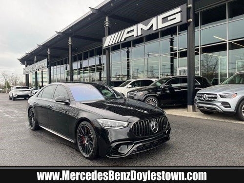 2026 Mercedes-Benz S-Class AMG® S 63 E 4MATIC® Sedan