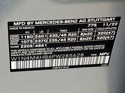 2023 Mercedes-Benz GLB GLB 250 4MATIC® SUV