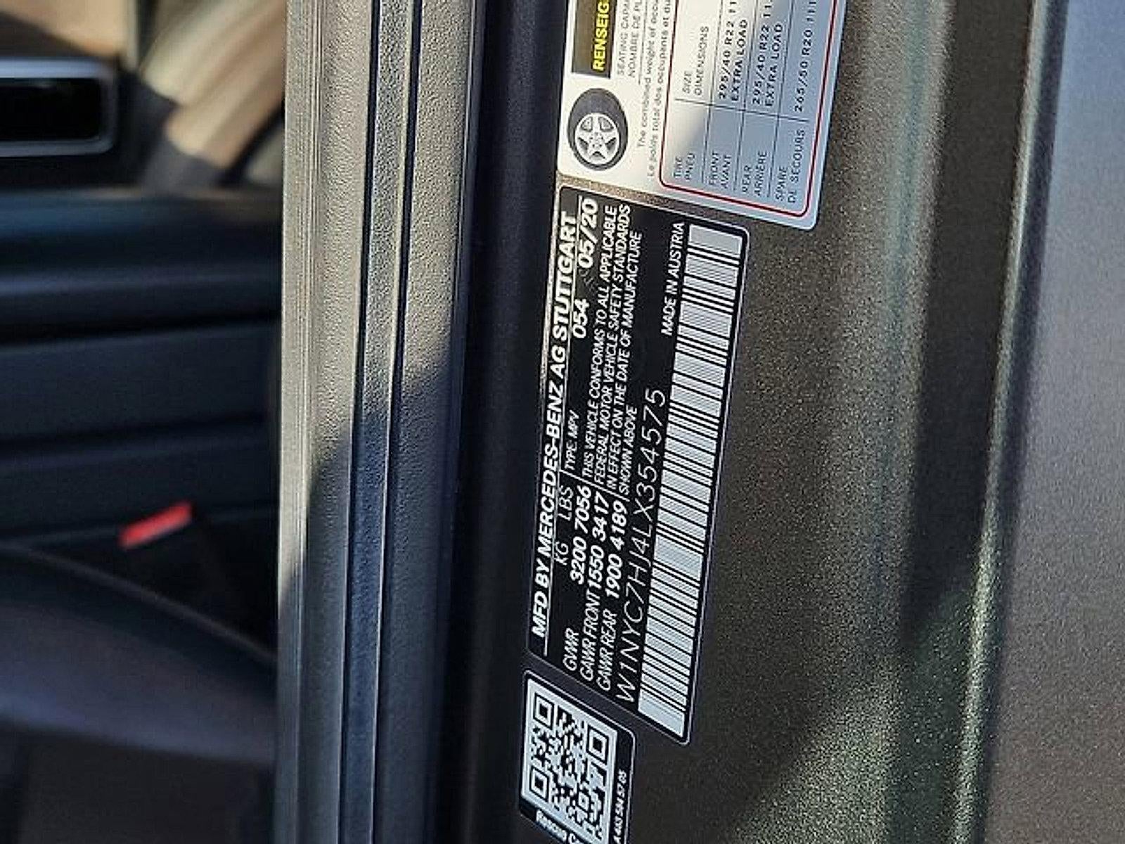 2020 Mercedes-Benz G-Class AMG® G 63 4MATIC® SUV