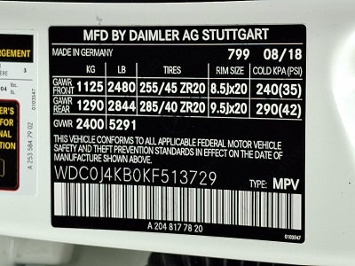 2019 Mercedes-Benz GLC GLC 300 4MATIC® Coupe