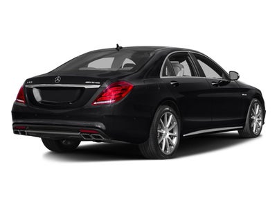 2016 Mercedes-Benz S-Class AMG® S 63 4MATIC® Sedan