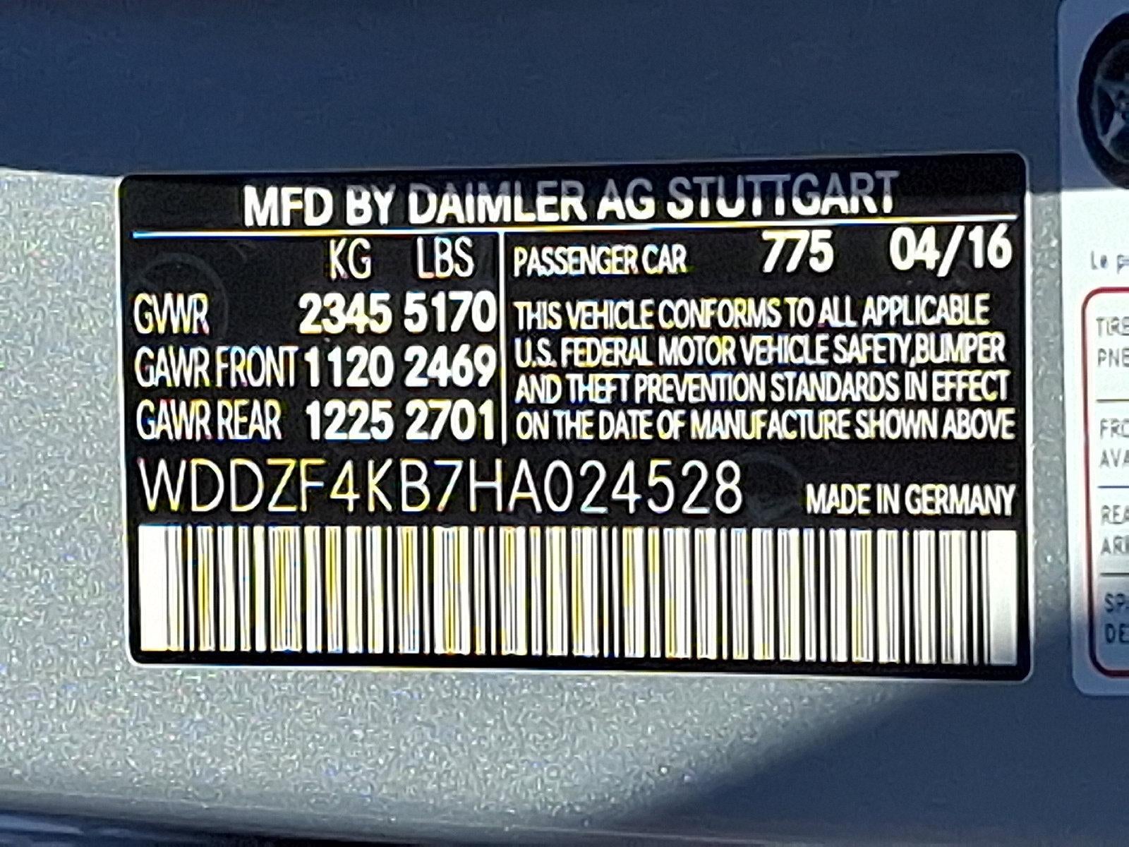 2017 Mercedes-Benz E-Class E 300 Luxury 4MATIC® Sedan
