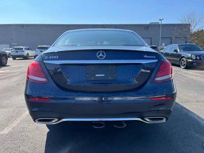2018 Mercedes-Benz E-Class E 400 4MATIC® Sedan