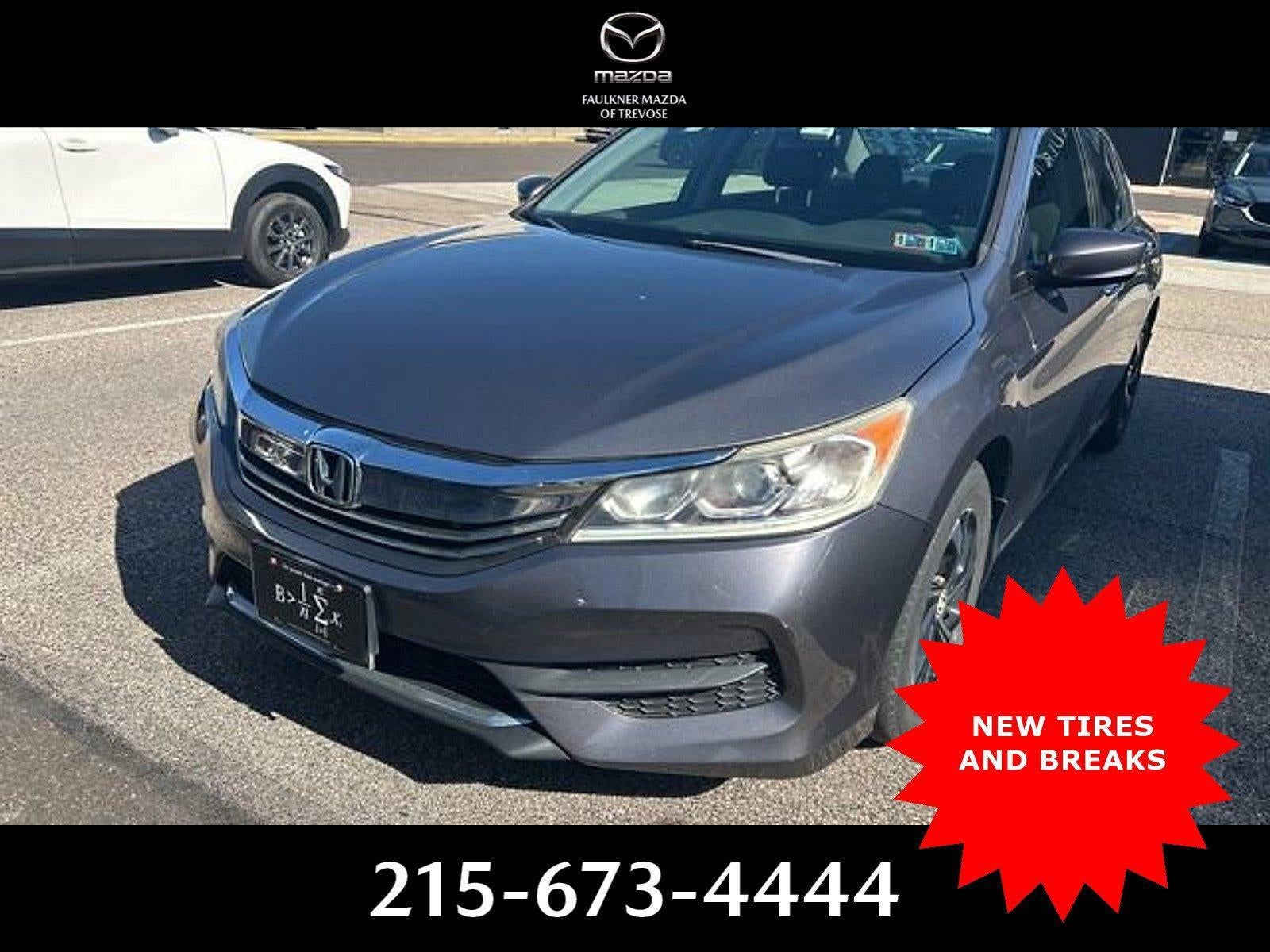 2016 Honda Accord Sedan LX CVT PZEV