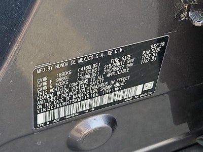 2019 Honda HR-V EX-L AWD CVT
