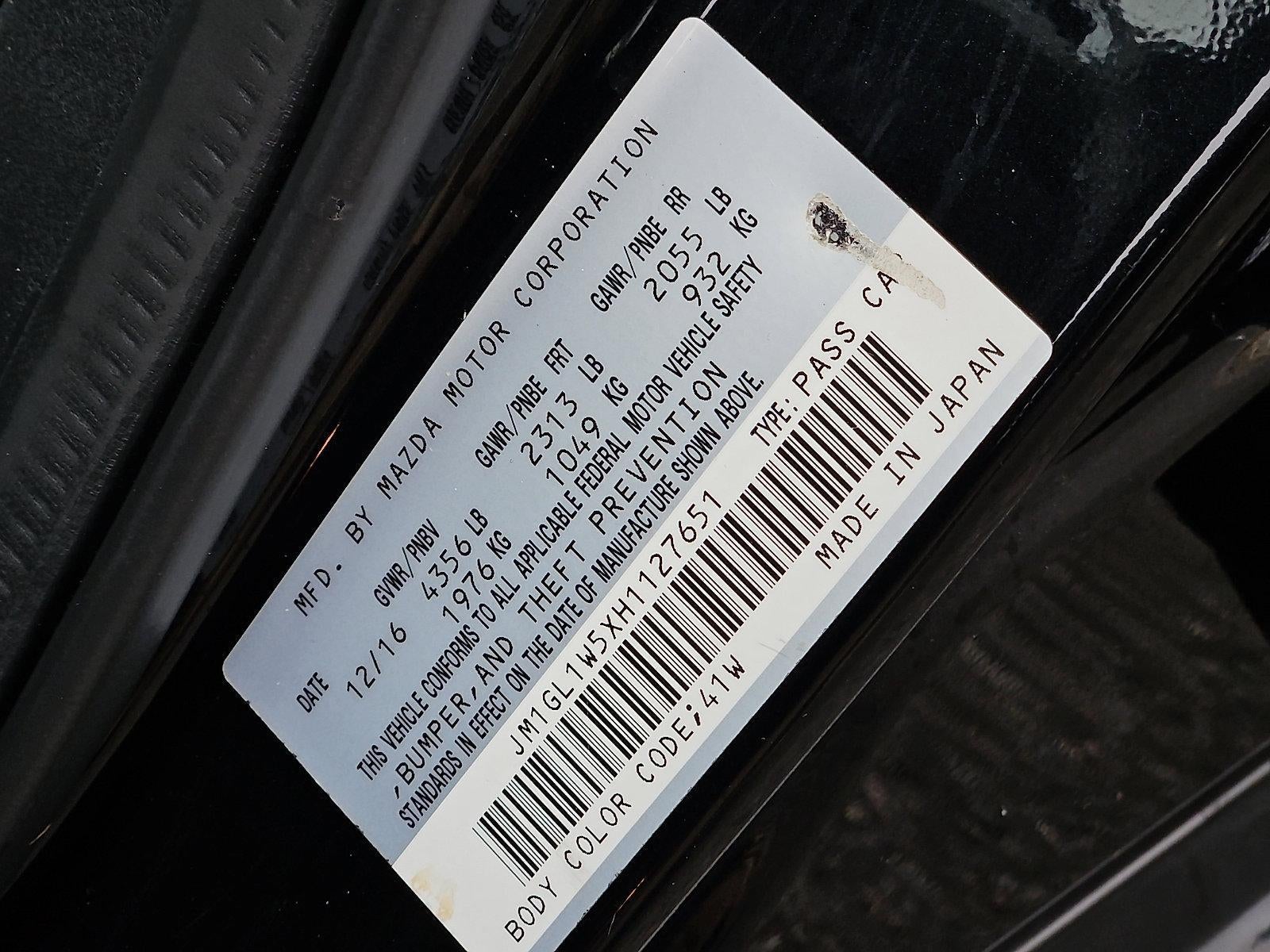 2017 Mazda Mazda6 Grand Touring Auto