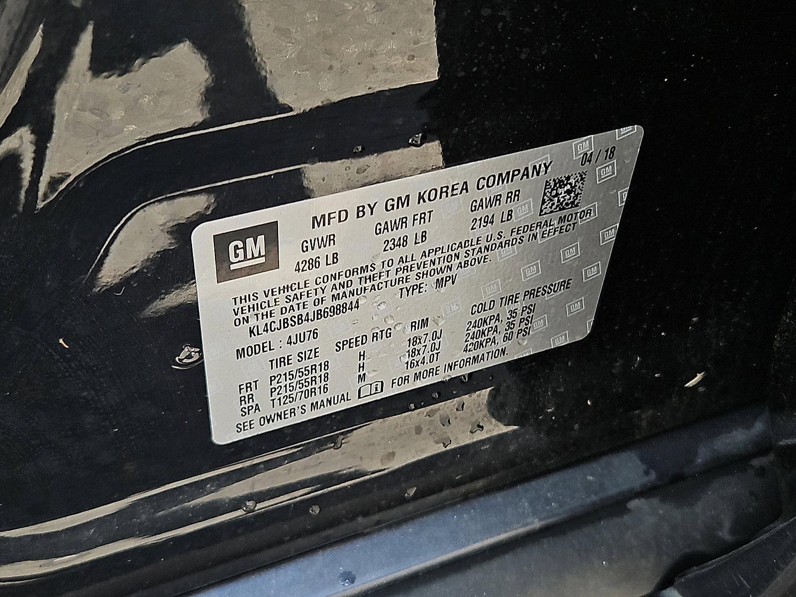 2018 Buick Encore Preferred ll FWD