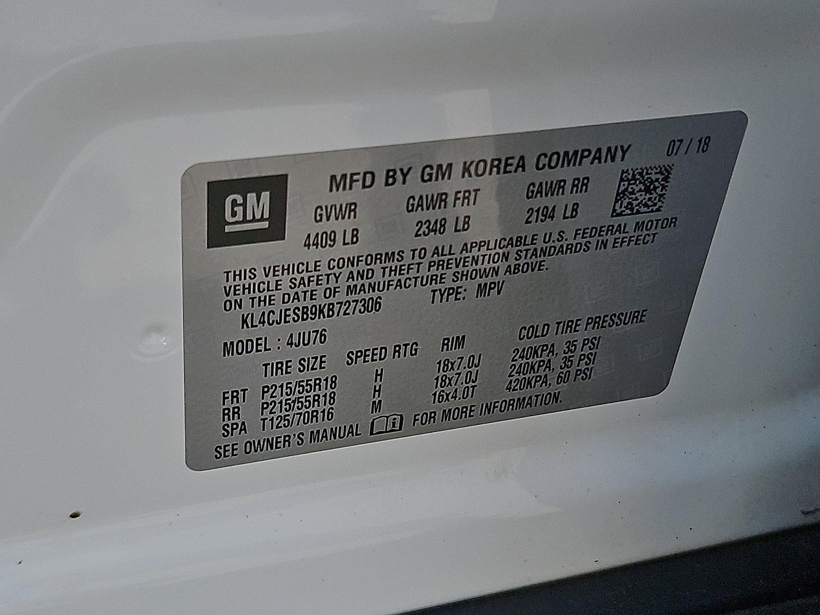 2019 Buick Encore Preferred AWD
