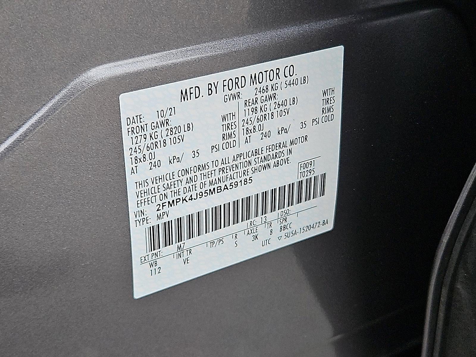 2021 Ford Edge SEL AWD