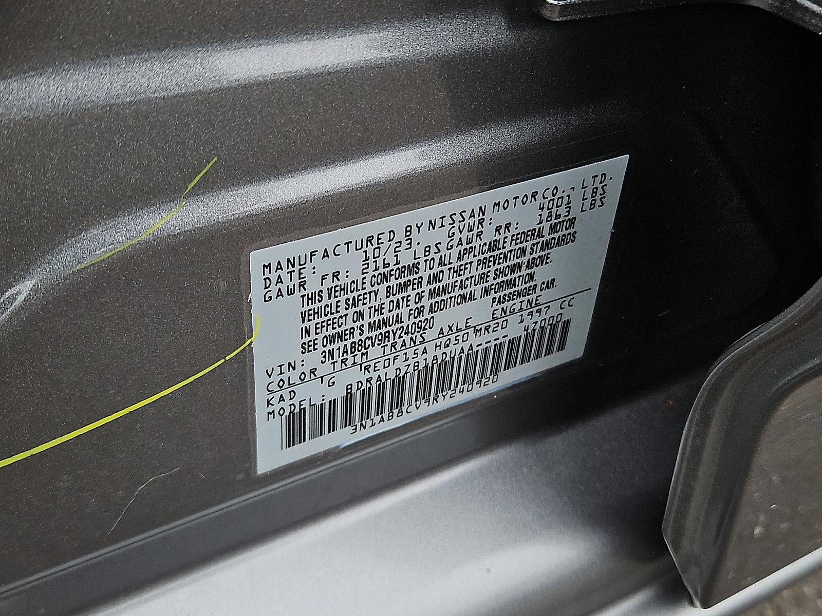 2024 Nissan Sentra SV