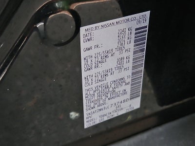 2020 Nissan Rogue SL